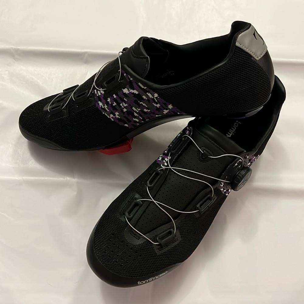 Tommaso Pista Knit Women’s Cycling Shoes with Cleats Size 11 (43)